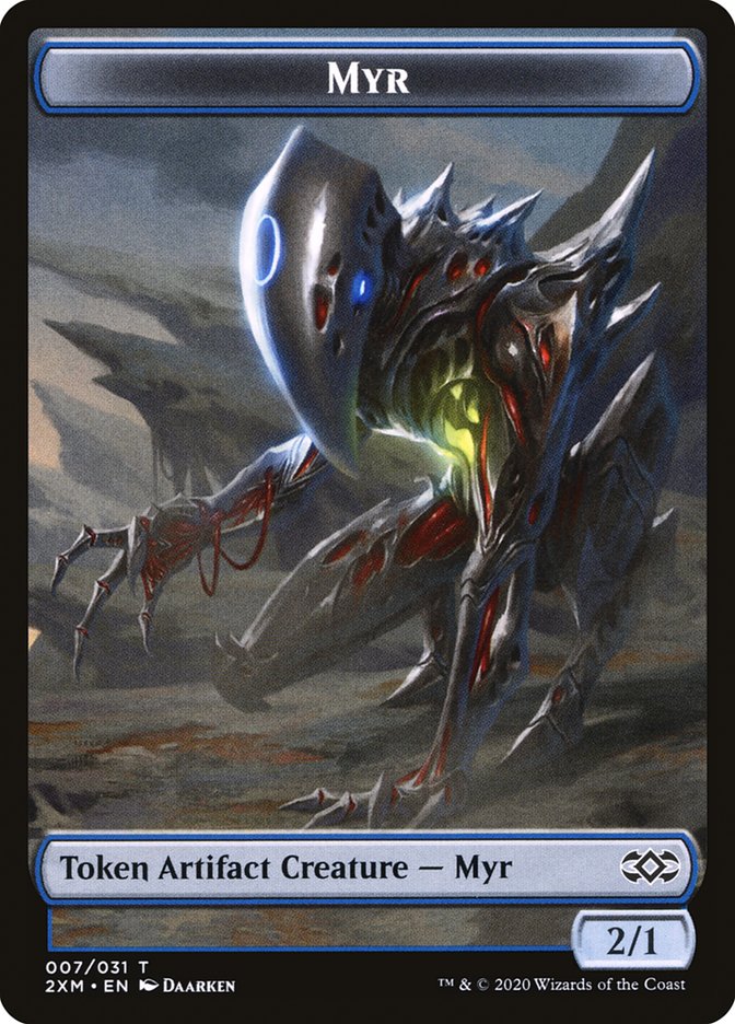 Myr (007/031) [Double Masters Tokens] | Webway Games