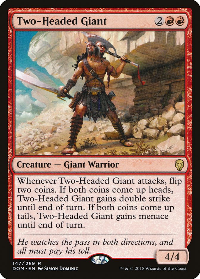 Two-Headed Giant [Dominaria] | Webway Games