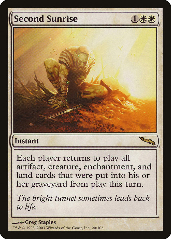 Second Sunrise [Mirrodin] | Webway Games
