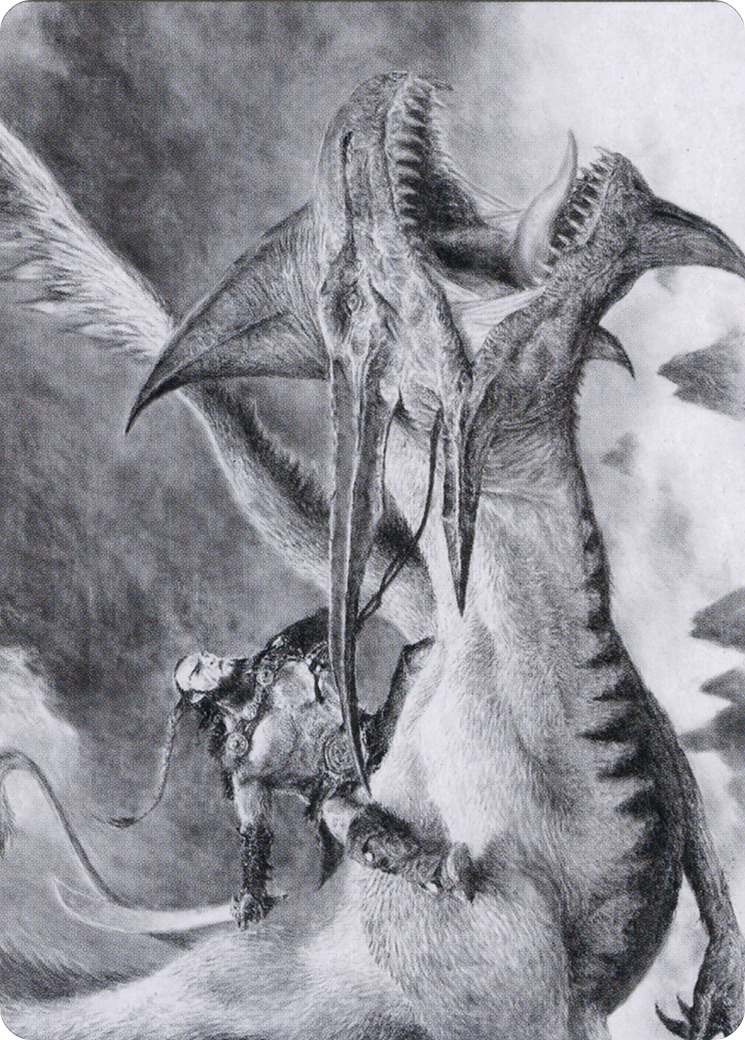 Zurgo and Ojutai Art Card [March of the Machine Art Series] | Webway Games