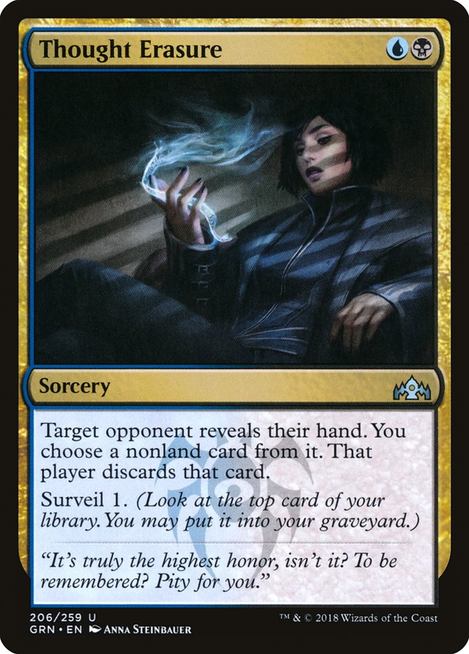 Thought Erasure [Guilds of Ravnica] | Webway Games