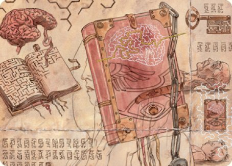 Mazemind Tome Art Card [The Brothers' War Art Series] | Webway Games