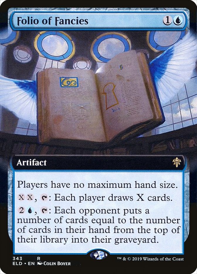 Folio of Fancies (Extended Art) [Throne of Eldraine] | Webway Games