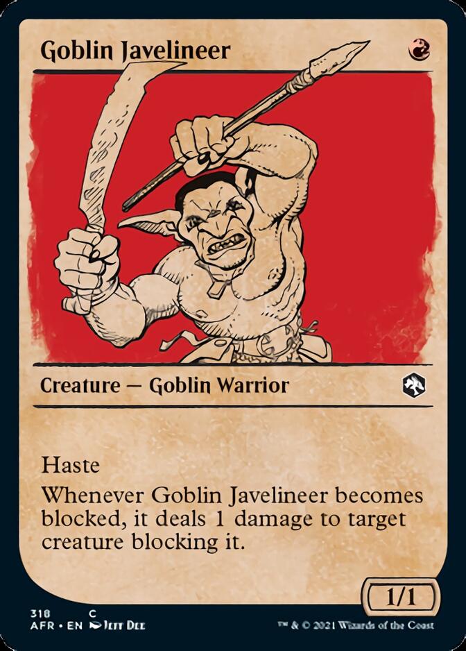 Goblin Javelineer (Showcase) [Dungeons & Dragons: Adventures in the Forgotten Realms] | Webway Games