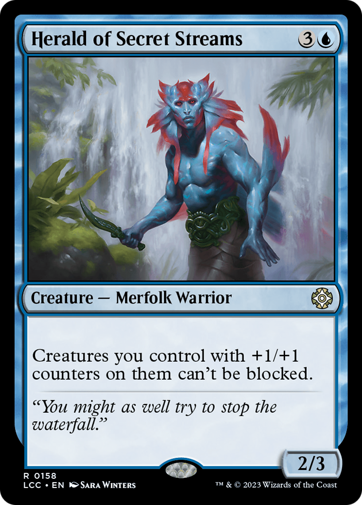 Herald of Secret Streams [The Lost Caverns of Ixalan Commander] | Webway Games