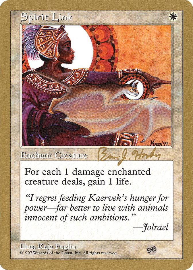 Spirit Link (Brian Hacker) (SB) [World Championship Decks 1998] | Webway Games