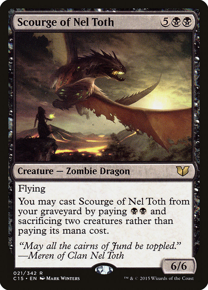 Scourge of Nel Toth [Commander 2015] | Webway Games