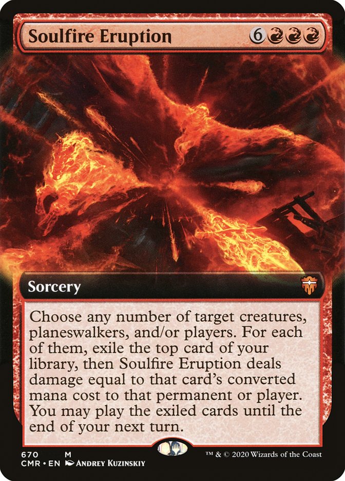 Soulfire Eruption (Extended Art) [Commander Legends] | Webway Games