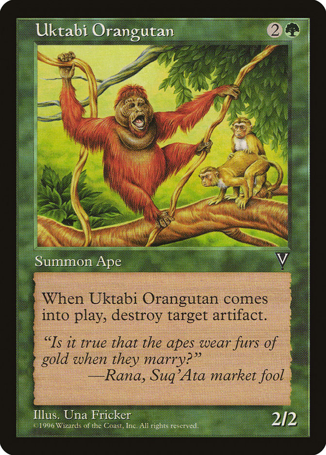 Uktabi Orangutan [Visions] | Webway Games