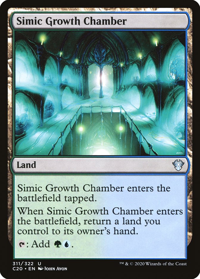 Simic Growth Chamber [Commander 2020] | Webway Games