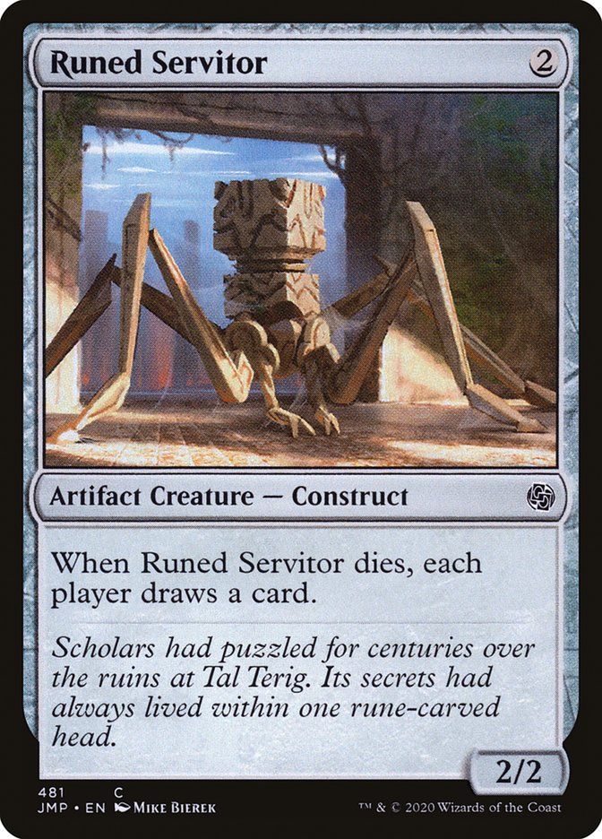 Runed Servitor [Jumpstart] | Webway Games