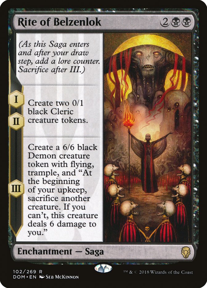 Rite of Belzenlok [Dominaria] | Webway Games