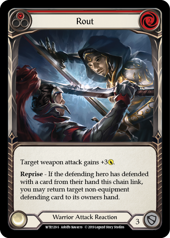 Rout [WTR120-S] Alpha Print Normal | Webway Games