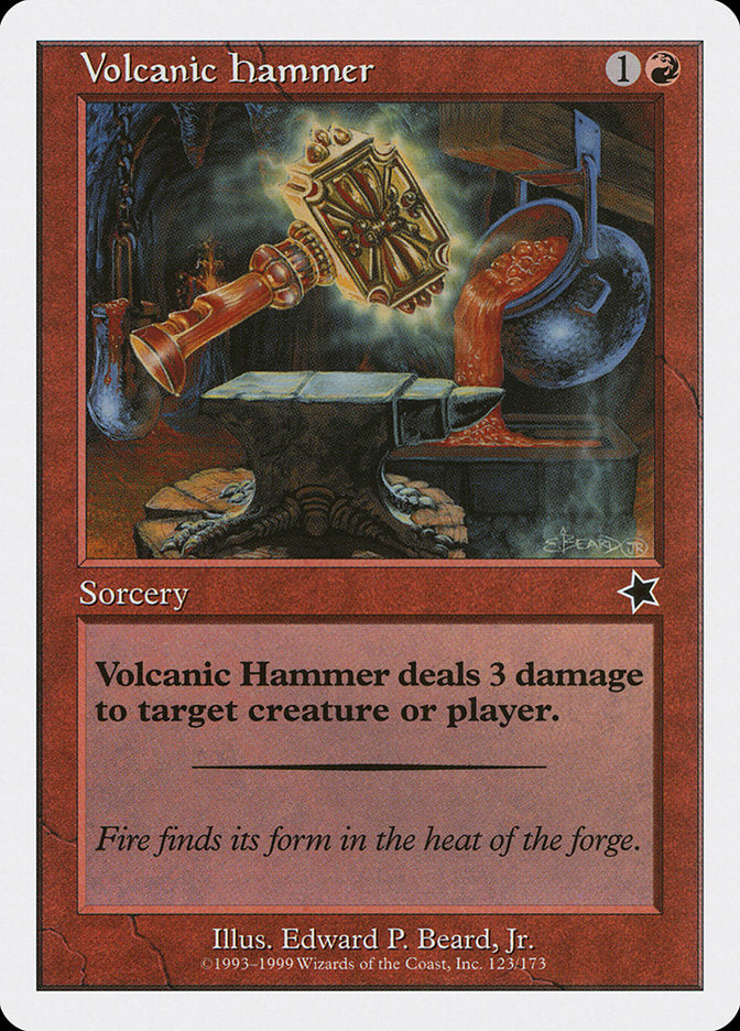 Volcanic Hammer [Starter 1999] | Webway Games