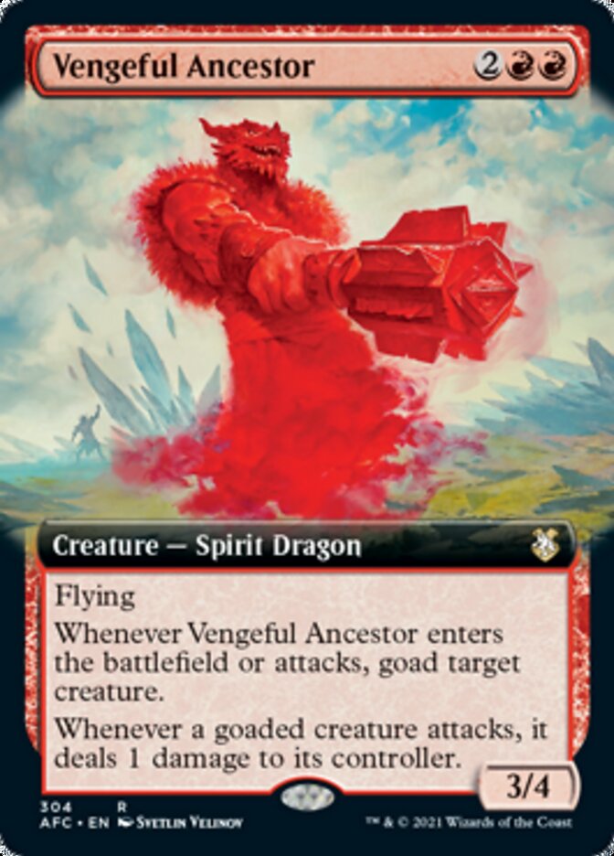 Vengeful Ancestor (Extended) [Dungeons & Dragons: Adventures in the Forgotten Realms Commander] | Webway Games