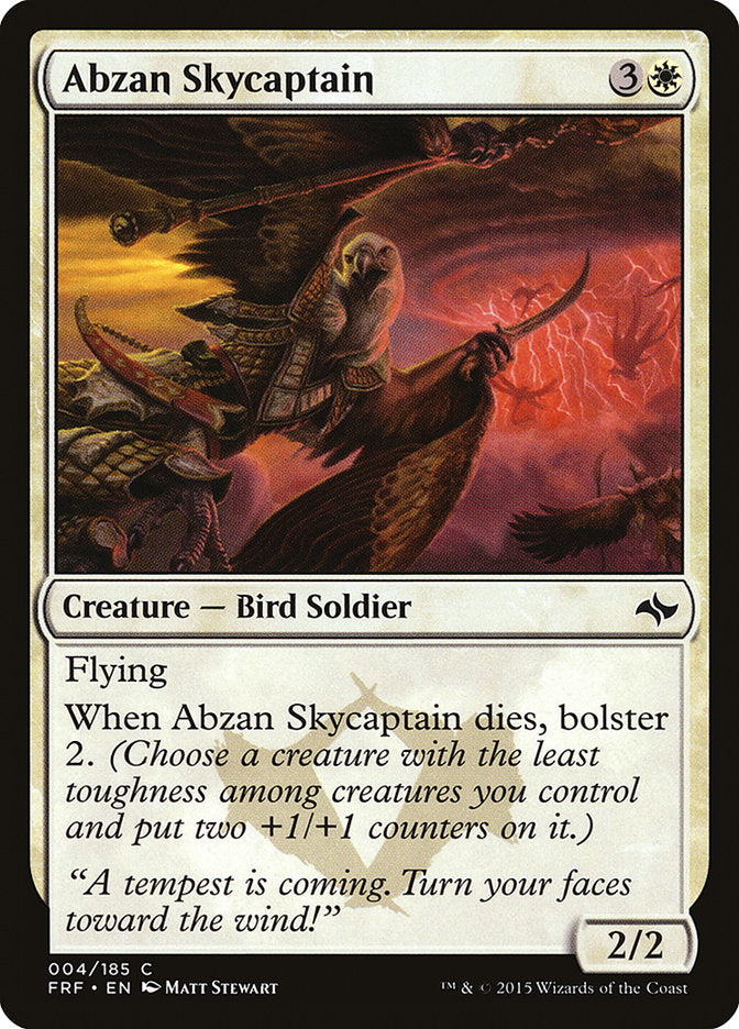 Abzan Skycaptain [Fate Reforged] | Webway Games