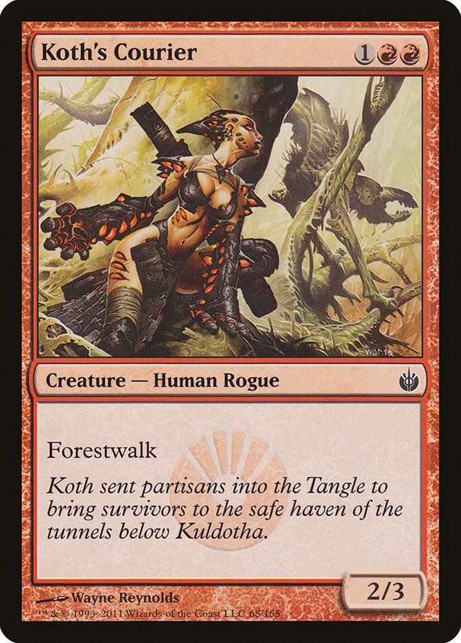 Koth's Courier [Mirrodin Besieged] | Webway Games