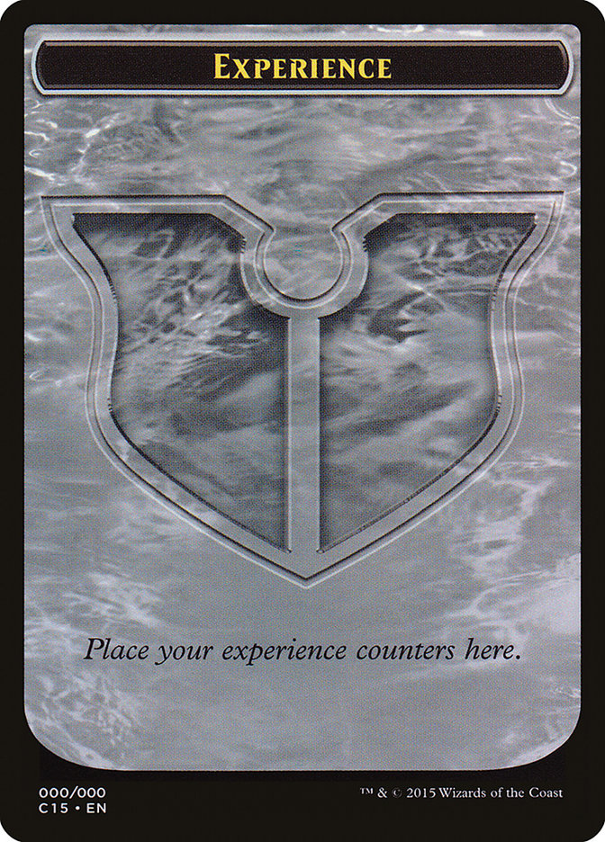 Experience // Experience Double-Sided Token [Commander 2015 Tokens] | Webway Games