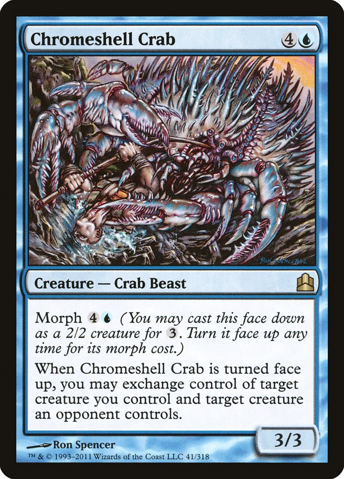 Chromeshell Crab [Commander 2011] | Webway Games