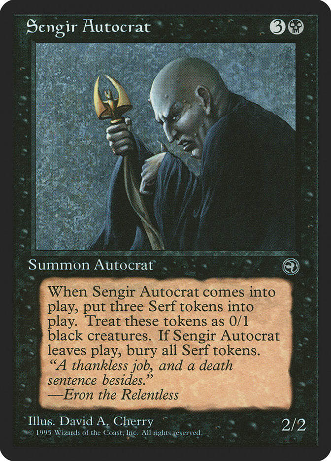 Sengir Autocrat [Homelands] | Webway Games