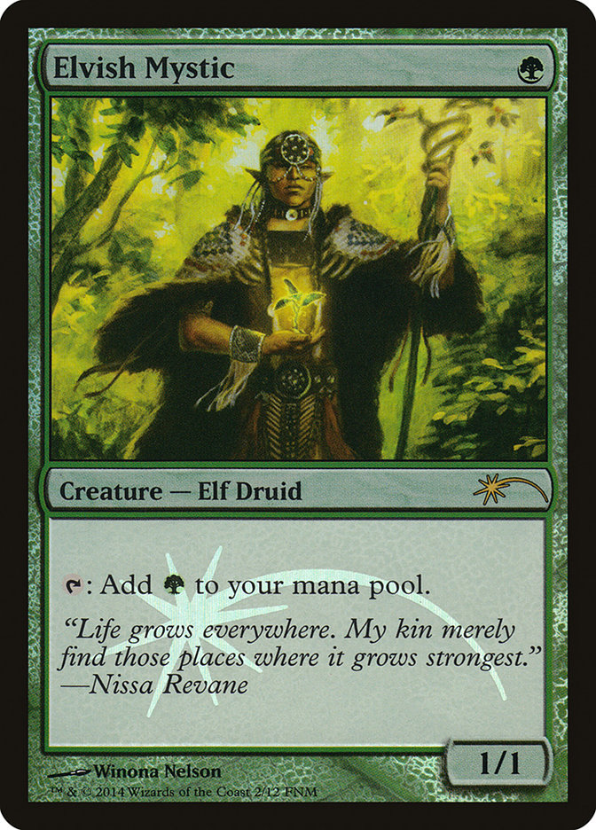 Elvish Mystic [Friday Night Magic 2014] | Webway Games