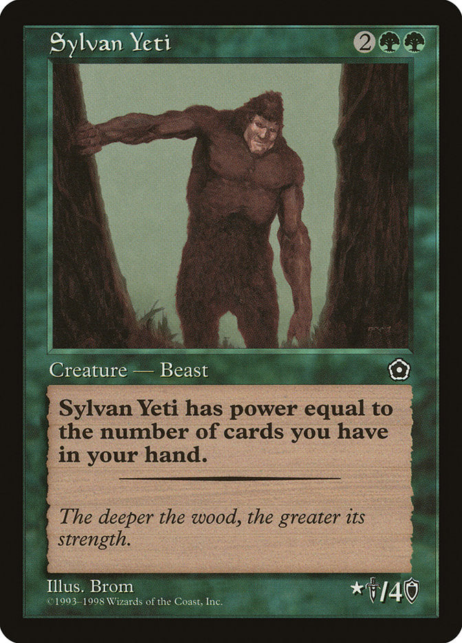 Sylvan Yeti [Portal Second Age] | Webway Games