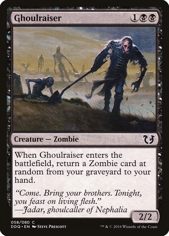 Ghoulraiser [Duel Decks: Blessed vs. Cursed] | Webway Games