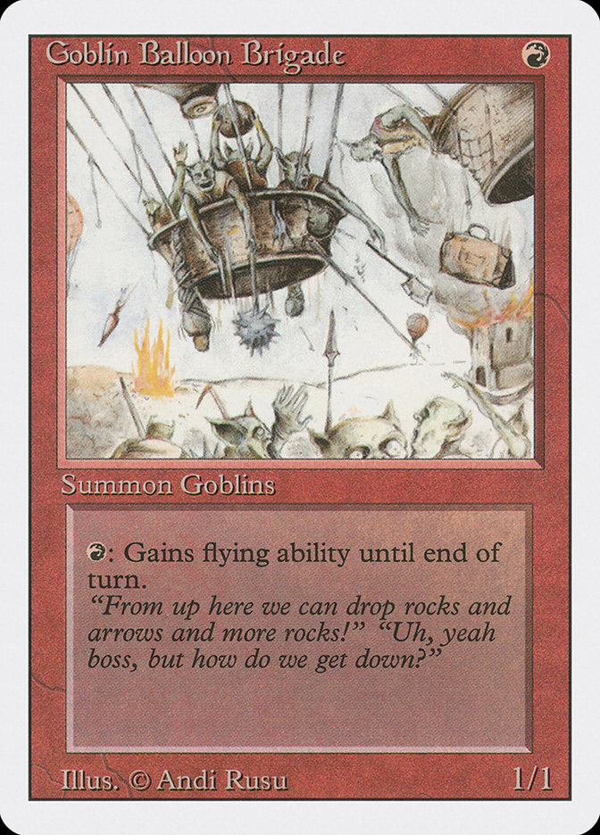 Goblin Balloon Brigade [Revised Edition] | Webway Games