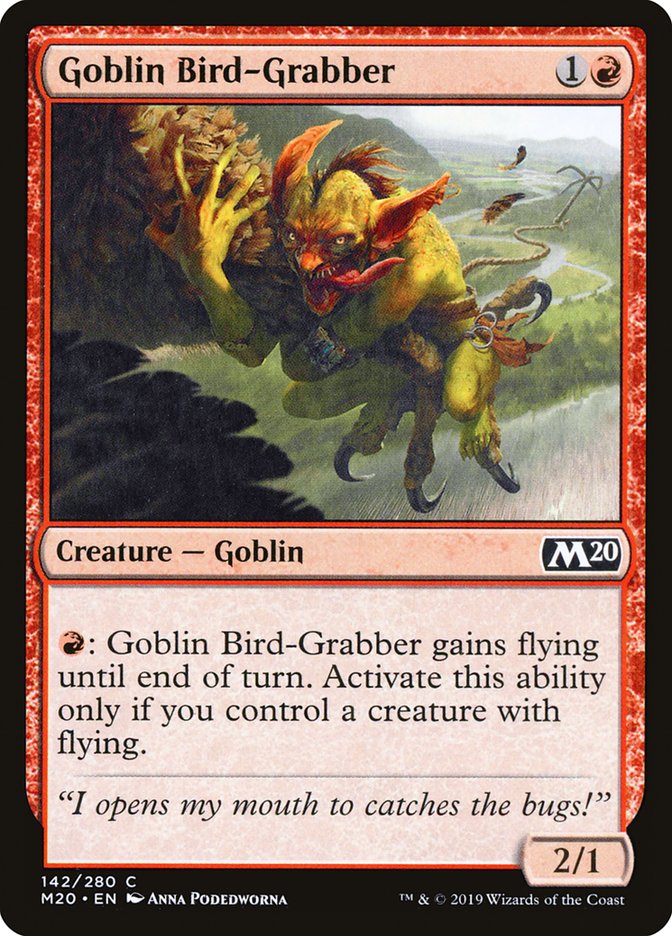 Goblin Bird-Grabber [Core Set 2020] | Webway Games