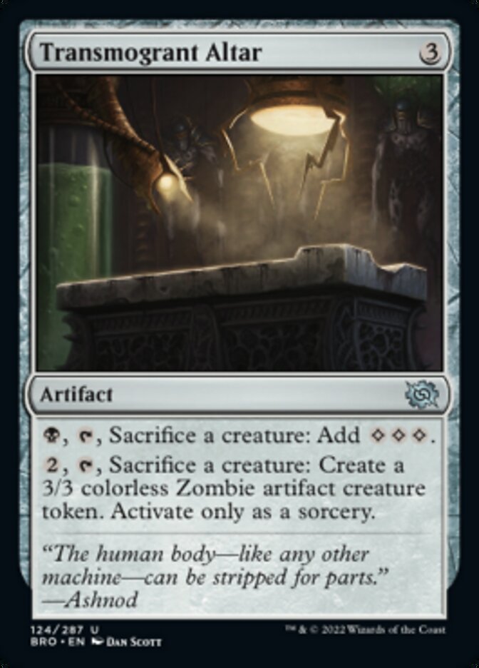 Transmogrant Altar [The Brothers' War] | Webway Games