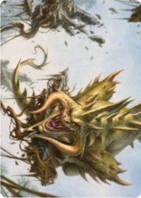 Canopy Baloth Art Card [Zendikar Rising Art Series] | Webway Games