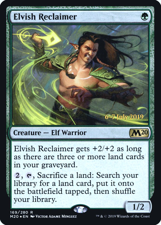 Elvish Reclaimer  [Core Set 2020 Prerelease Promos] | Webway Games