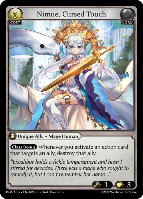 Nimue, Cursed Touch (099) [Dawn of Ashes: Alter Edition] | Webway Games