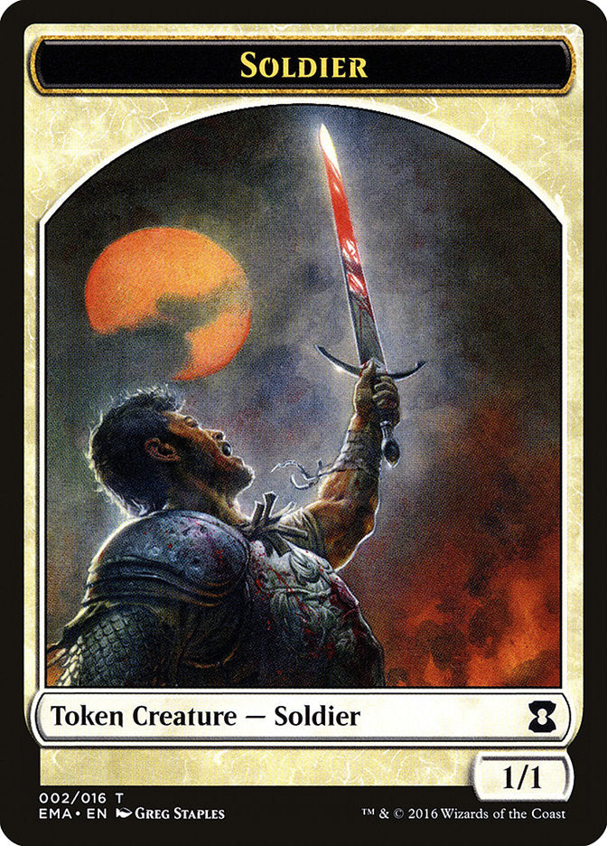 Soldier [Eternal Masters Tokens] | Webway Games