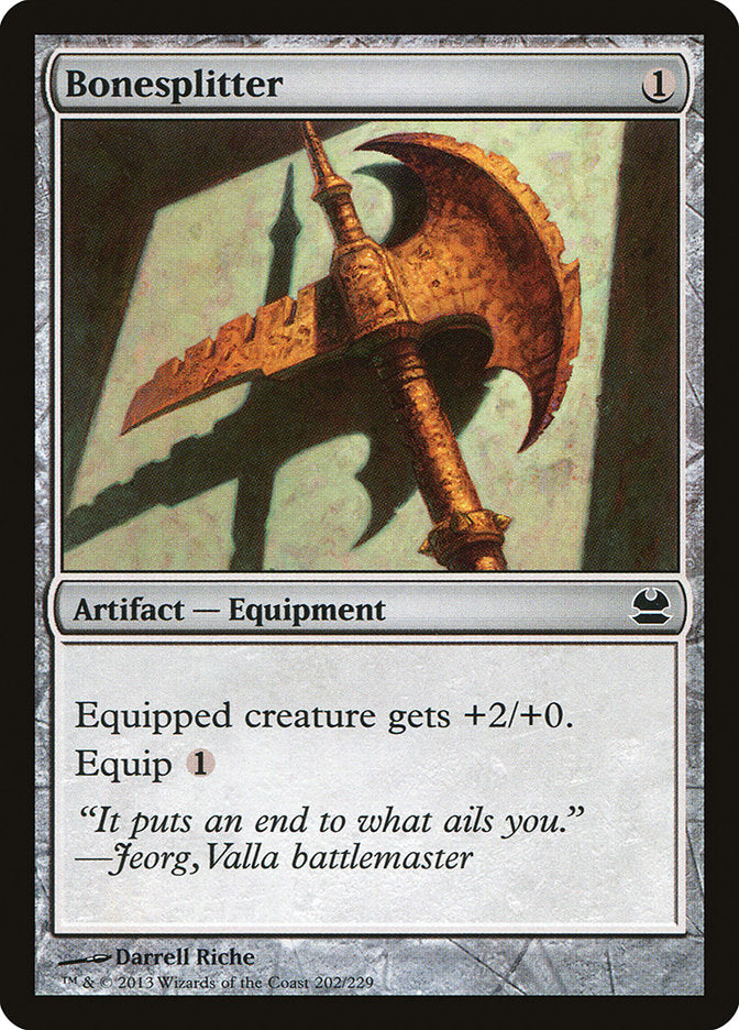 Bonesplitter [Modern Masters] | Webway Games