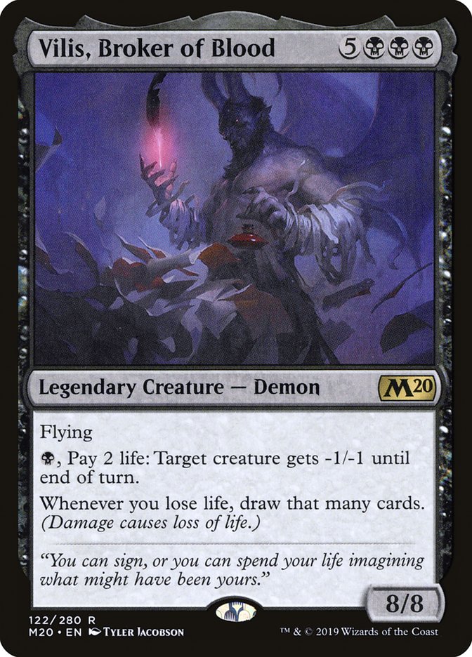 Vilis, Broker of Blood [Core Set 2020] | Webway Games