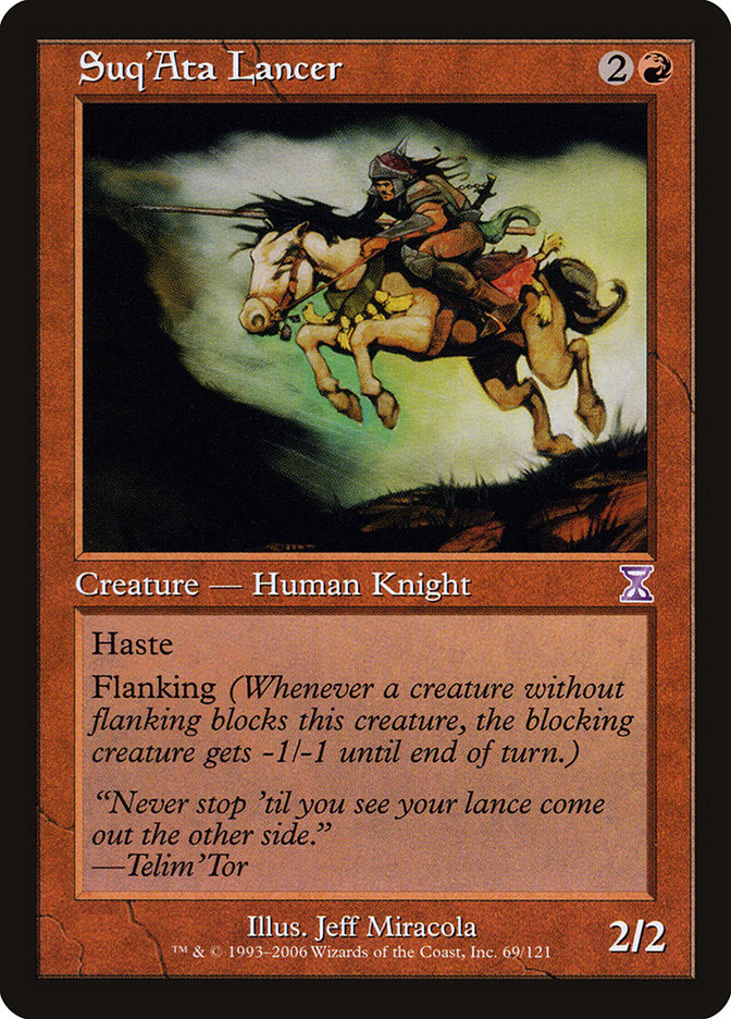 Suq'Ata Lancer [Time Spiral Timeshifted] | Webway Games