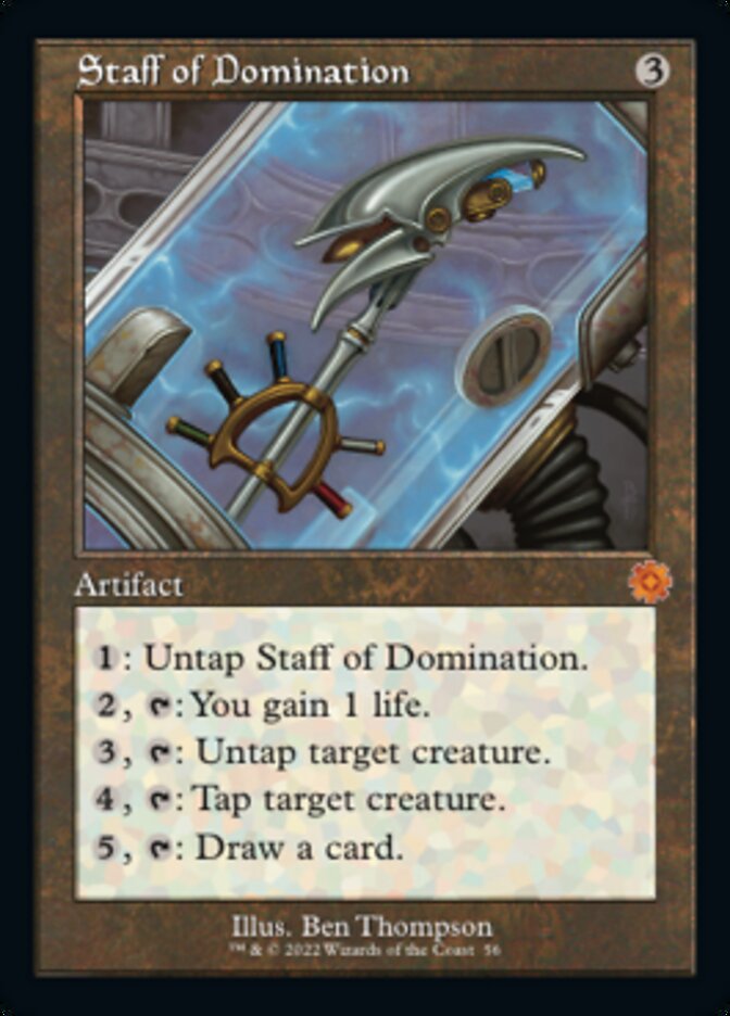 Staff of Domination (Retro) [The Brothers' War Retro Artifacts] | Webway Games