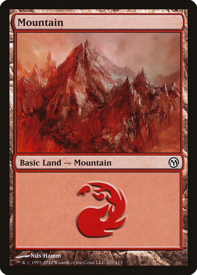 Mountain (#107) [Duels of the Planeswalkers] | Webway Games