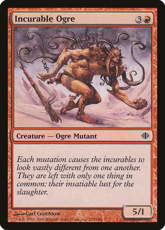 Incurable Ogre [Shards of Alara] | Webway Games