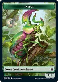 Insect // Kor Warrior Double-sided Token [Zendikar Rising Tokens] | Webway Games
