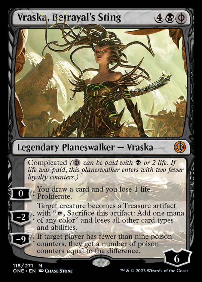Vraska, Betrayal's Sting [Phyrexia: All Will Be One] | Webway Games