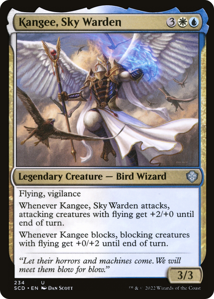 Kangee, Sky Warden [Starter Commander Decks] | Webway Games
