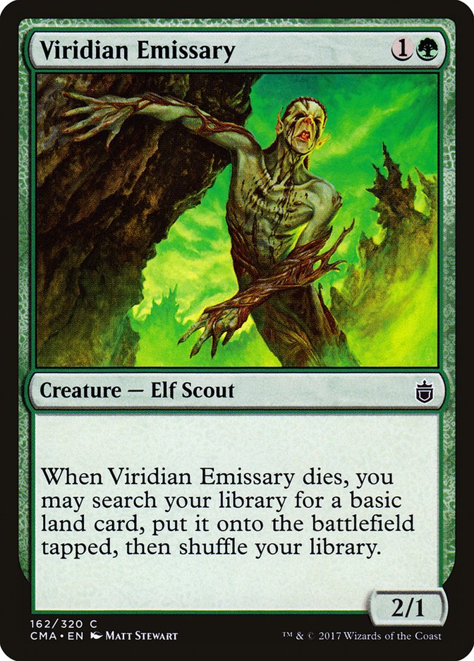 Viridian Emissary [Commander Anthology] | Webway Games