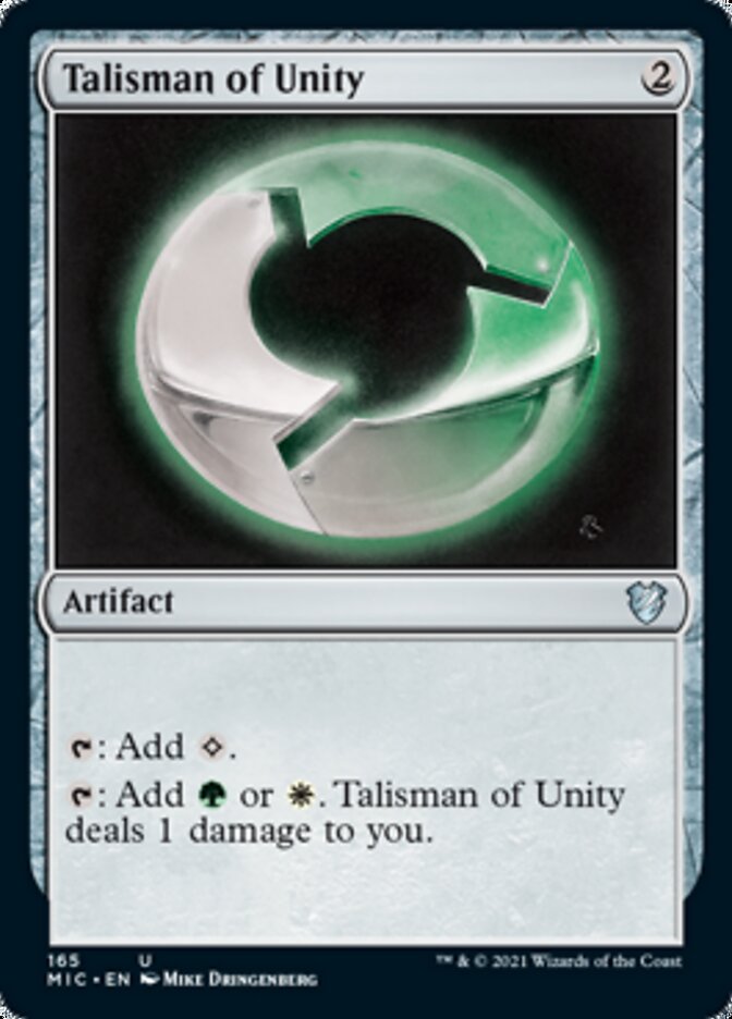 Talisman of Unity [Innistrad: Midnight Hunt Commander] | Webway Games