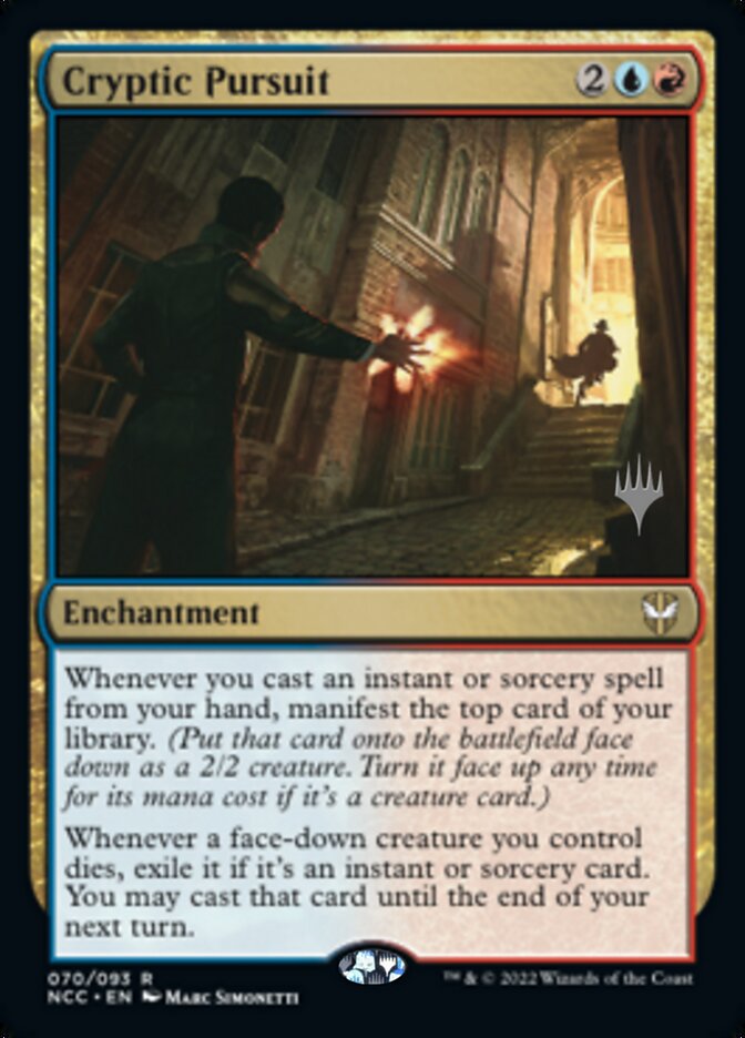 Cryptic Pursuit (Promo Pack) [Streets of New Capenna Commander Promos] | Webway Games