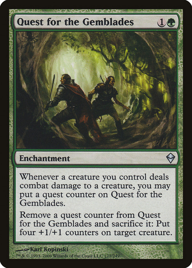 Quest for the Gemblades [Zendikar] | Webway Games