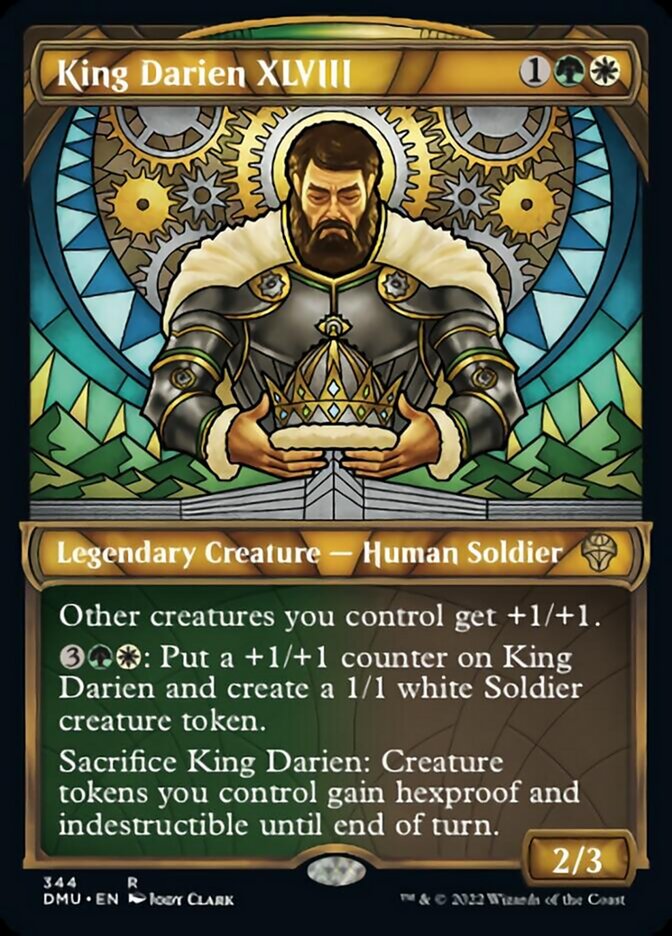King Darien XLVIII (Showcase) [Dominaria United] | Webway Games