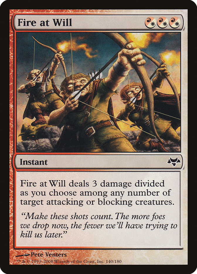 Fire at Will [Eventide] | Webway Games