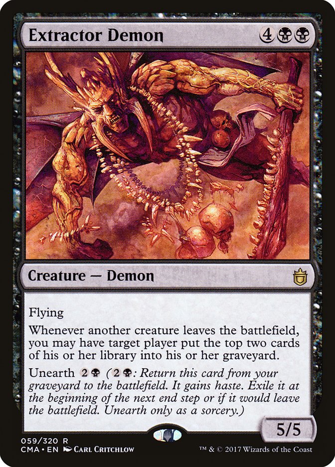 Extractor Demon [Commander Anthology] | Webway Games